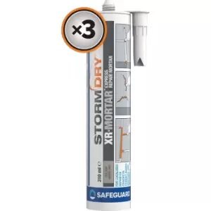 image of Safeguard Stormdry XR Mortar 310ml (3 Pk)