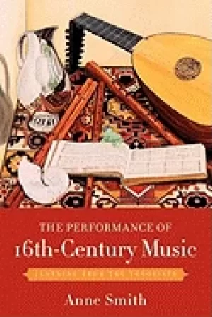 Image of performance of 16th century music learning from the theorists