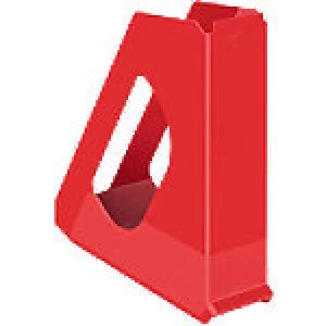 Image of Rexel Magazine File Choices Red 26 x 7.2 x 25.6 cm