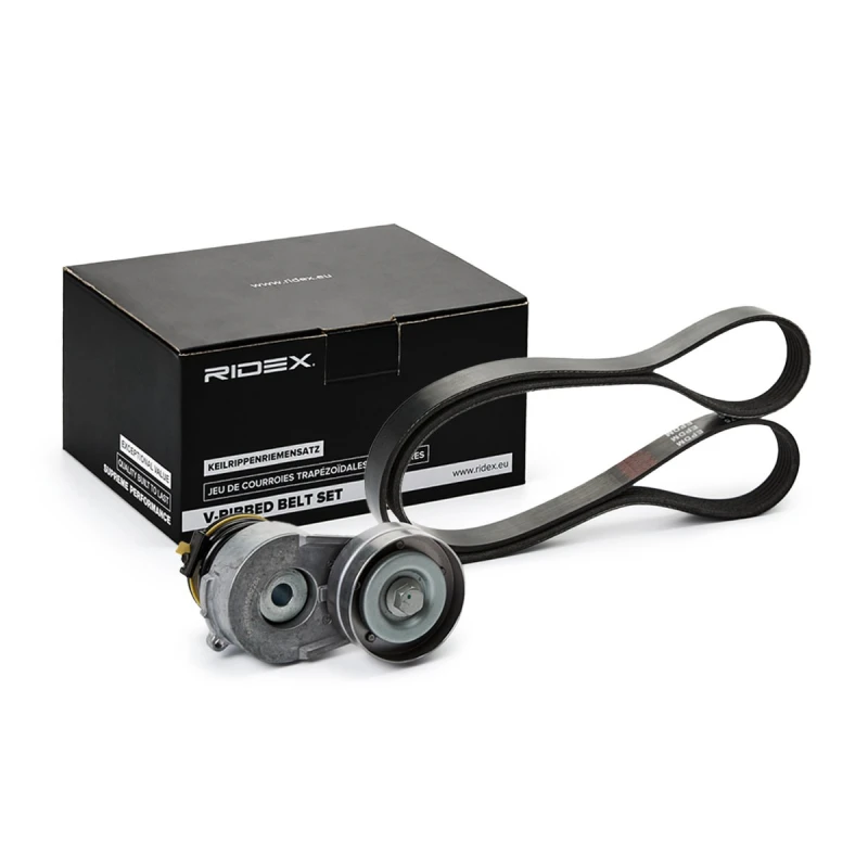 Image of RIDEX 542R0162 V-ribbed belt set V-Ribbed Belt Set (542)