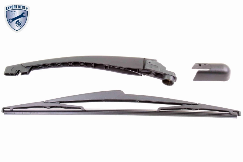 Image of VAICO V95-0289 Wiper Arm Set, window cleaning with cap GRP (Glass fibre Reinforced Plastic), PBT Wiper Arm Set,window cleaning (6545)