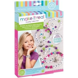 image of Make It Real - Block & Rock Charm Bracelets Activity Kit