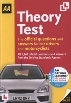 Image of Theory Test by Aa Publishing Book