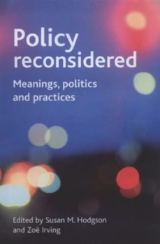 Image of Policy Reconsidered by Susan M. Hodgson Paperback