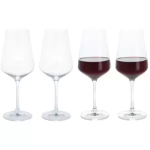 image of Dartington Cheers Red Wine 450Ml Set Of 4, Multipack