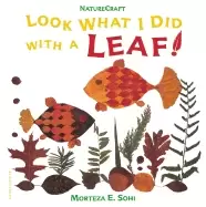 Image of look what i did with a leaf