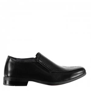 Image of Giorgio Bourne Slip On Junior Shoes - Black