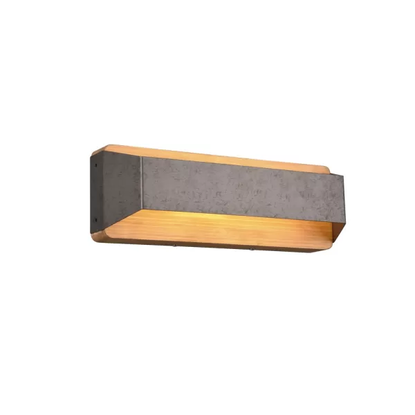 Image of Arino Modern 35cm Up & Down Wall Lamp Nickel antique 3000K