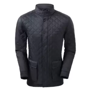 Image of 2786 Mens Quartic Quilt Jacket (L) (Navy)