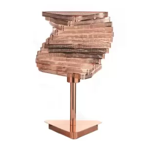 Image of Cartoccio Designer Table Lamp, Copper