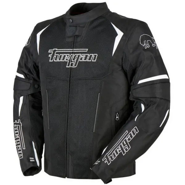 Image of Furygan Ultra Spark 3in1 Vented+ Jacket Black White Size M