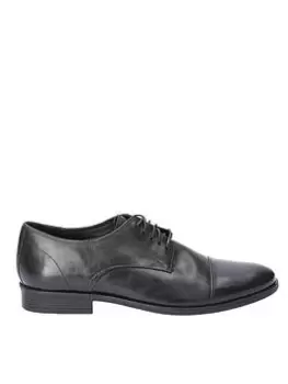 Image of Hush Puppies Ollie Cap Toe - Black, Size 7, Men