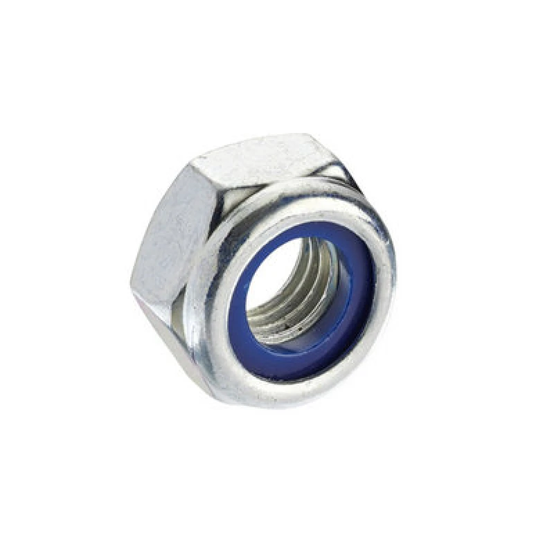 Image of Unifix Class 6 Nylon Insert Nuts T Type Din 985 Bzp - M4 X 0.70