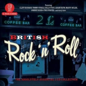 Image of British Rock N Roll The Absolutely Essential 3CD Collection by Various Artists CD Album