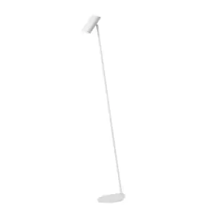 Image of Hester Modern Floor Reading Lamp - 1xGU10 - White