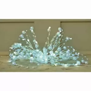 Image of Luxform Solar 50 LED Microlight Pearl Romantic Blue