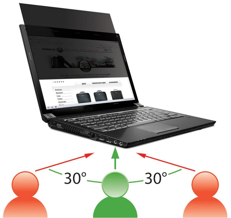 Image of Mobilis 13.3" 169 294x165mm Laptop Privacy Filter Screen EXR8MNM016227