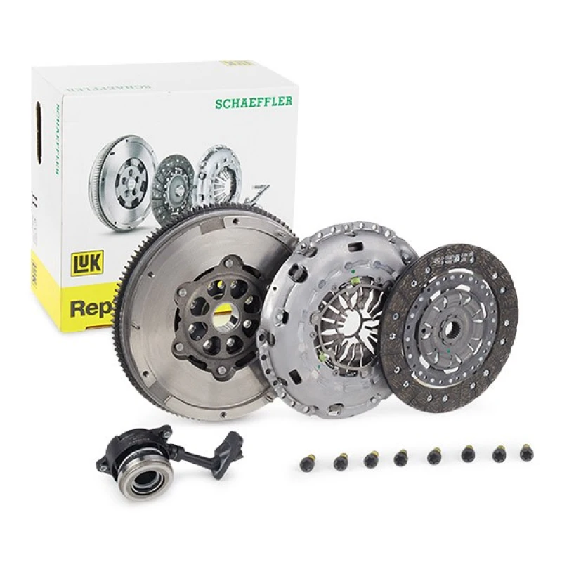 Image of LuK 600 0246 00 Clutch with central slave cylinder, Dual-mass flywheel without friction control plate Clutch Kit (479)