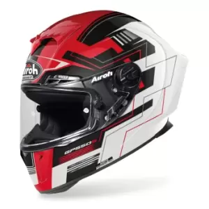 Image of Airoh GP 550S Challenge Helmet, black-white-red, Size L, black-white-red, Size L