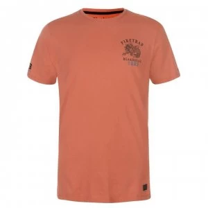 Firetrap Blackseal Dragon T Shirt - Baked Clay