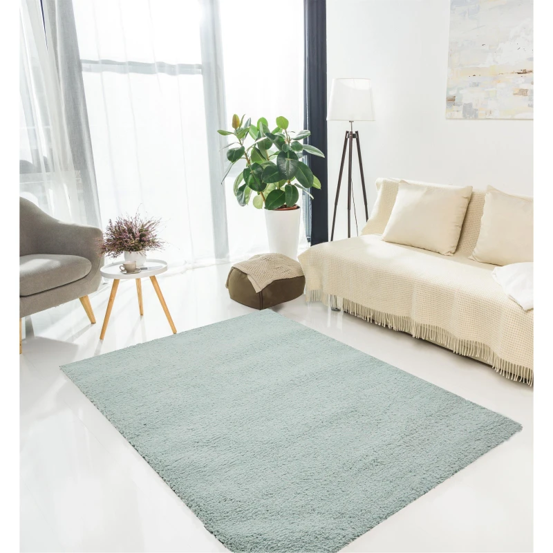 Image of Rugstyle SUPER COMFY PLAIN Blue unisex 150x210cm