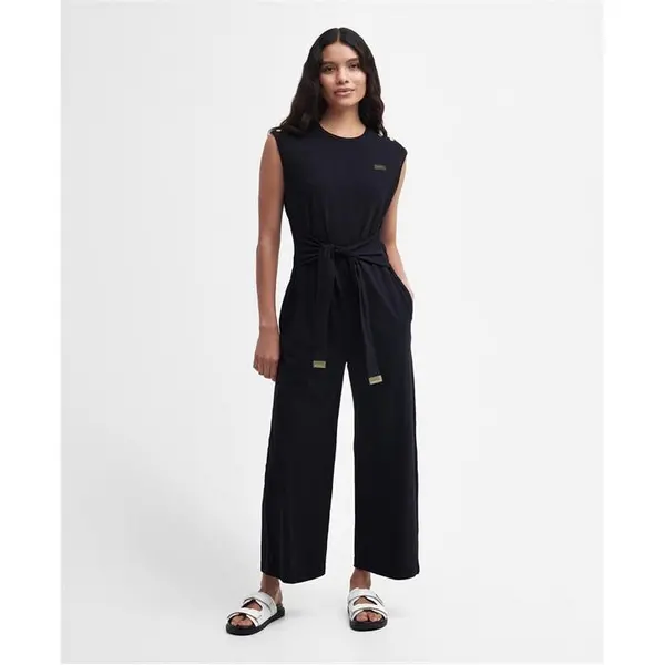 image of Barbour International Bluford Jumpsuit - Black 12