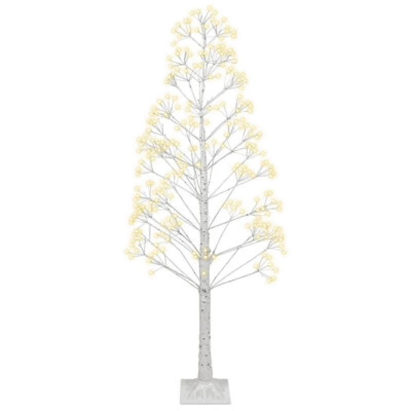 Image of Beliani Outdoor Decoration LED ALBIONI Tree 180cm White 557330