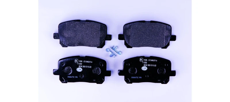 Image of HELLA Brake pad set HELLA 8DB 355 010-221