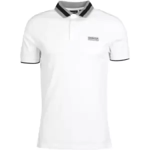 image of Barbour International Aintree Polo Shirt - White