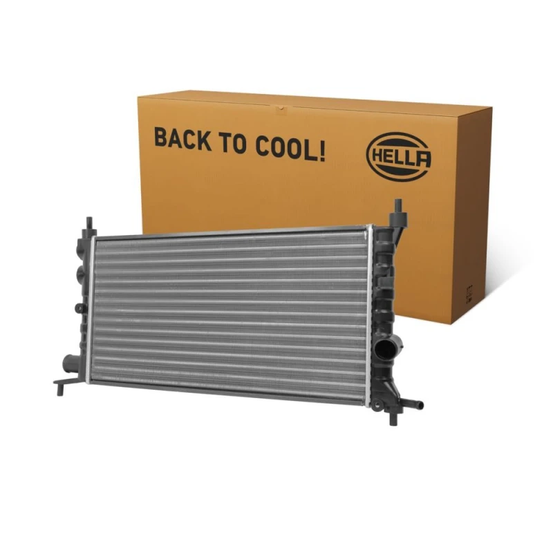 Image of HELLA Engine radiator HELLA 8MK 366 301-751