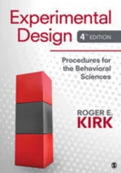 Image of Experimental Design by Roger E. Kirk Hardback