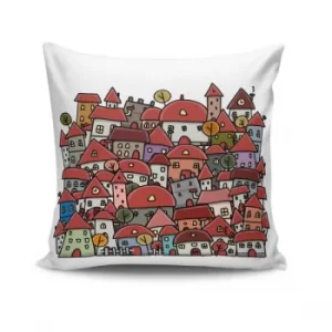 Image of NKRLNT-071 Multicolor Cushion