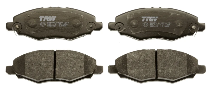 Image of TRW GDB3427 Brake pad set with acoustic wear warning Brake Pad Set,disc brake (402)