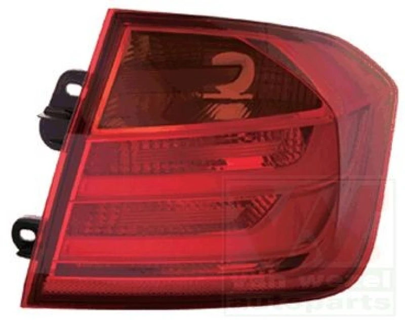 Image of VAN WEZEL 0670932 Rear light Outer section, without bulb holder, Right, LED Combination Rearlight (391)