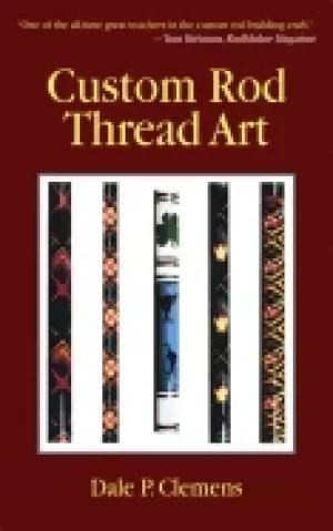 Image of custom rod thread art