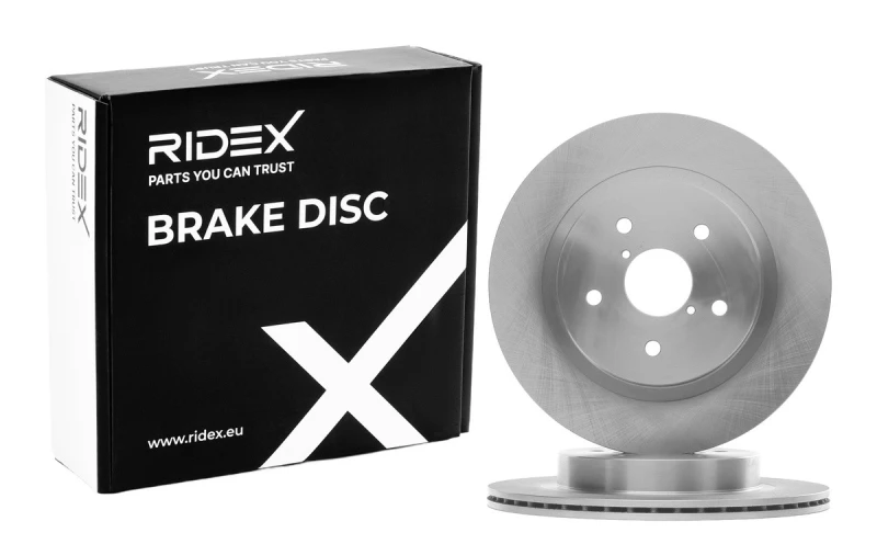 Image of Brake disc RIDEX 82B1953