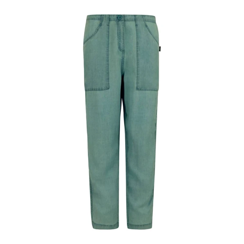 Image of Regatta Womens 3/4 Trousers Regatta Shorebella Vert Female 36