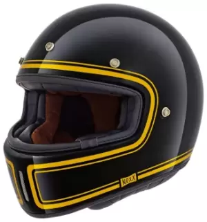Image of Nexx X.G100 Devon Helmet, black-yellow Size M black-yellow, Size M