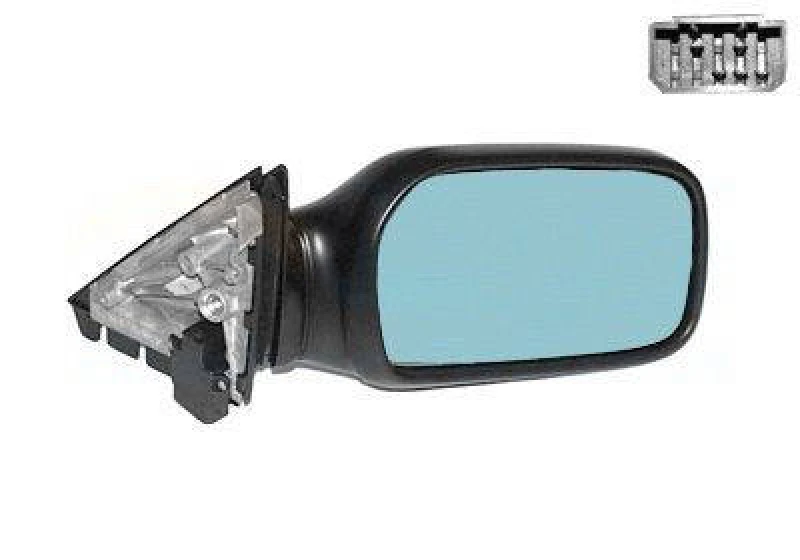 Image of VAN WEZEL 0313808 Wing mirror * HAGUS * Right, Heatable Outside Mirror (50)