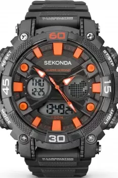 Image of Mens Sekonda Alarm Chronograph Watch 1037