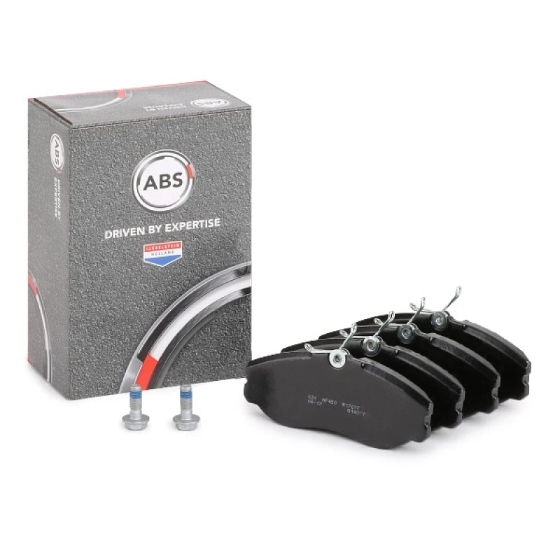 Image of A.B.S. 36861 Brake pad set without integrated wear sensor Brake Pad Set,disc brake (402)
