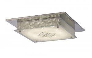 Image of Flush Ceiling 75 X 0.72W LED 3600K Polished Chrome, Crystal