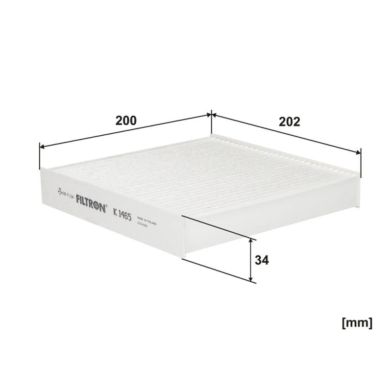 Image of FILTRON Pollen filter FILTRON K 1465