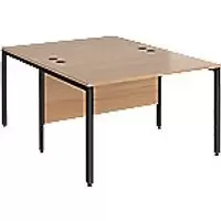 Image of Dams International Desk MB1216BKB 1,200 x 1,600 x 725 mm