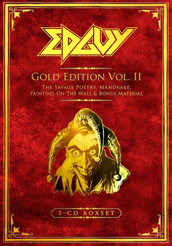Image of Edguy Gold edition Vol. 2 CD multicolor Onesize Unisex