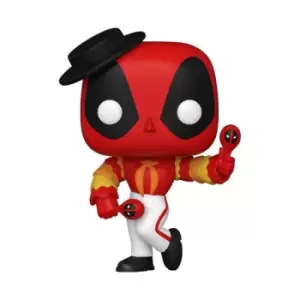 image of Marvel Deadpool 30th Flamenco Deadpool Pop! Vinyl Figure