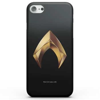 image of Aquaman Gold Logo Phone Case for iPhone and Android - iPhone 6S - Snap Case - Matte