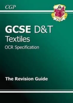 Image of Gcse Design and Technology Textiles Ocr Revision Guide. Hardback