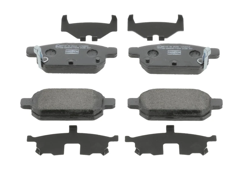 Image of Brake pad set CHAMPION 573384CH
