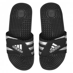 adidas adidas Adissage Ladies Sliders - Black/Silver